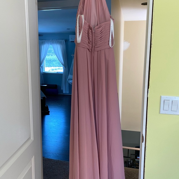 Azazie Vintage Mauve bridesmaid Dress - Picture 1 of 3